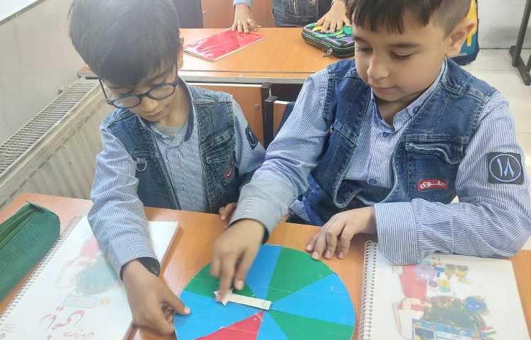 تدریس کسر و احتمال 2