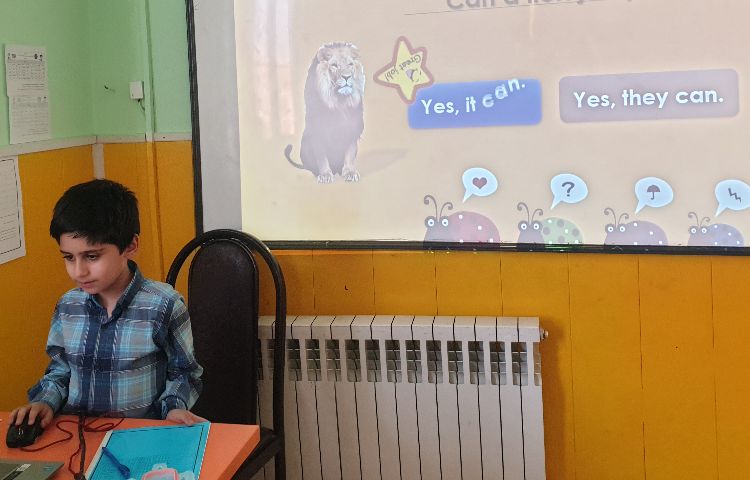 :تدریس گرامر can و can't، کلاس زمین 1