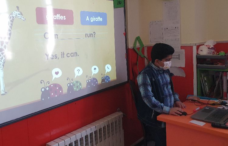 :تدریس گرامر can و can't، کلاس مریخ 2