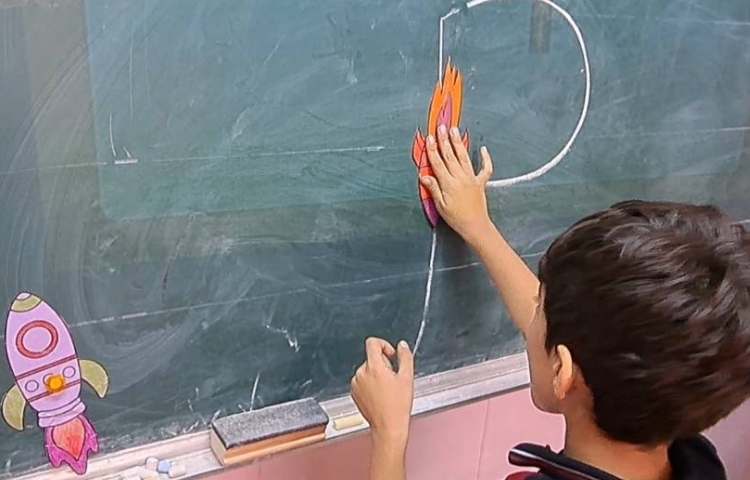 تدریس letter formation of Pp 1