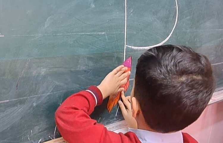 تدریس letter formation of Pp 2