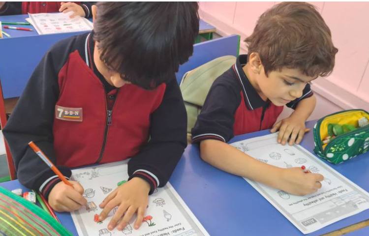 تدریس healthy and unhealthy task 2