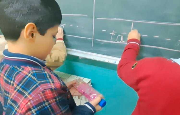 تدریس blending words