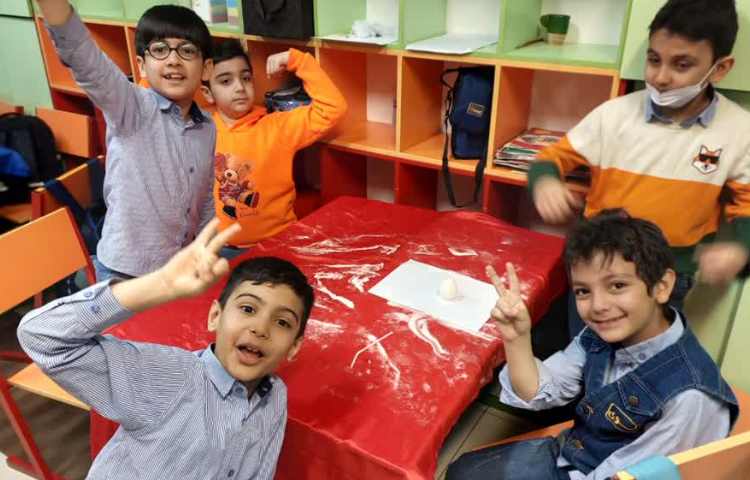 ترفندهای نمکی تعادل تخم مرغ هفته ملی علوم 3