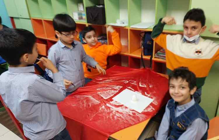 ترفندهای نمکی تعادل تخم مرغ هفته ملی علوم 4