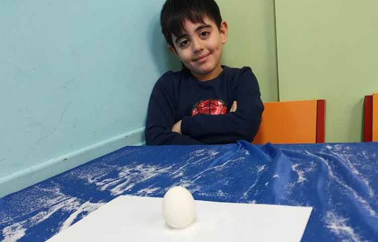 ترفندهای نمکی تعادل تخم مرغ هفته ملی علوم