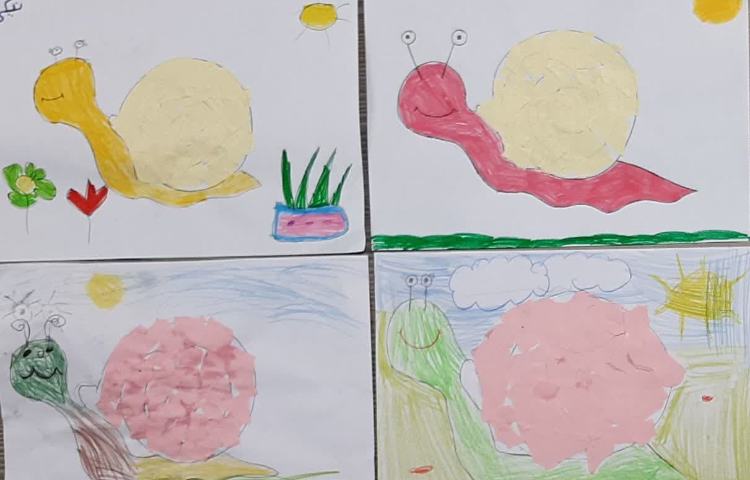 ترکیب( نقاشی و کلاژ) 1