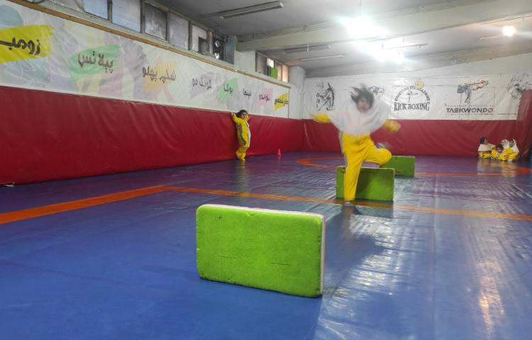 تست دو با مانع 3