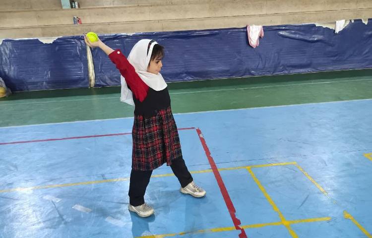 تست پرتاب توپ بیسبال 1