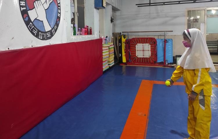 تست پرتاب کیسه لوبیا( طرح پاک) 1