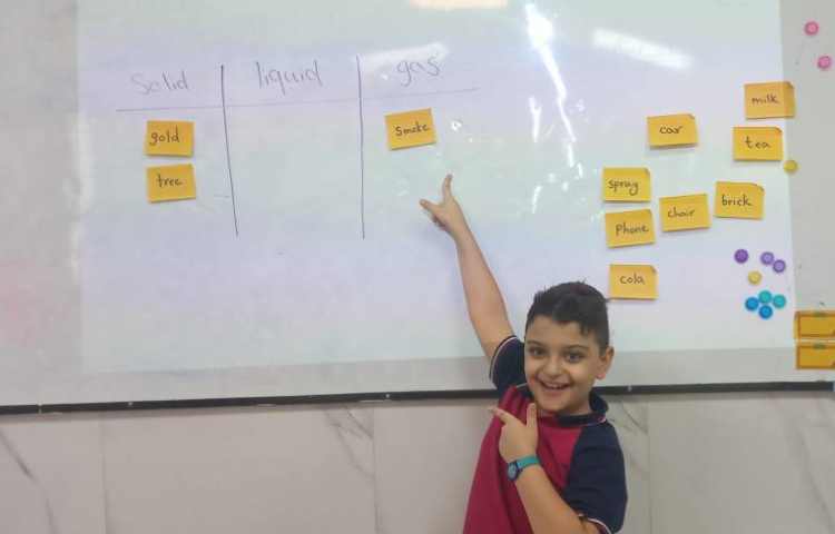 تشخیص اجسام جامد، مایع، گاز-زنگ Science 3