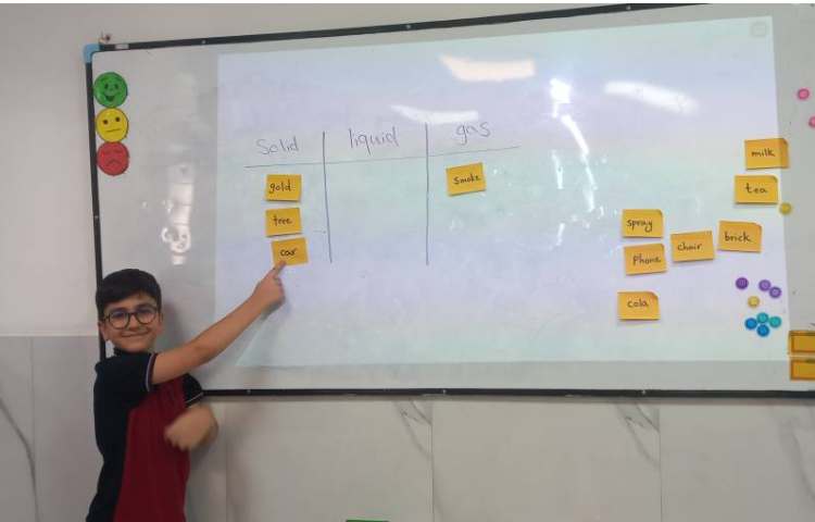تشخیص اجسام جامد، مایع، گاز-زنگ Science 4