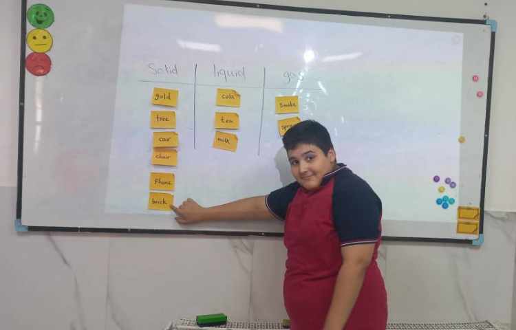 تشخیص اجسام جامد، مایع، گاز-زنگ Science