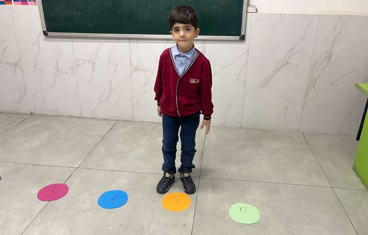 تشخیص حروف Aa/ Ss با انجام بازی حرکتی 1