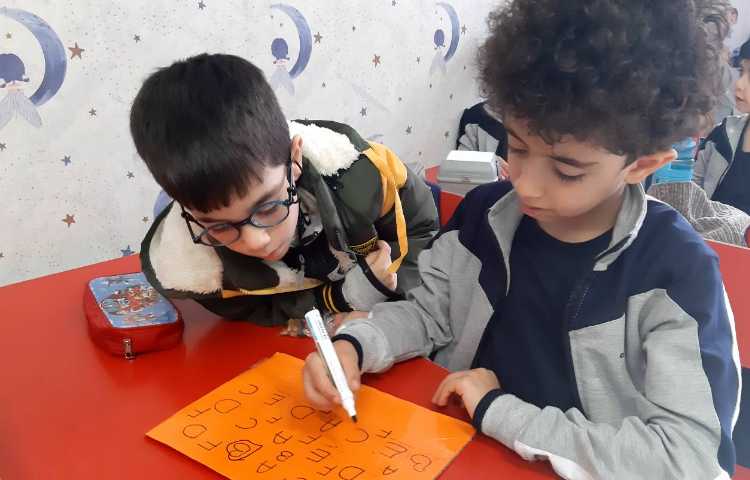 تشخیص حروف به همراه بازی 11