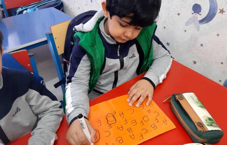 تشخیص حروف به همراه بازی 12