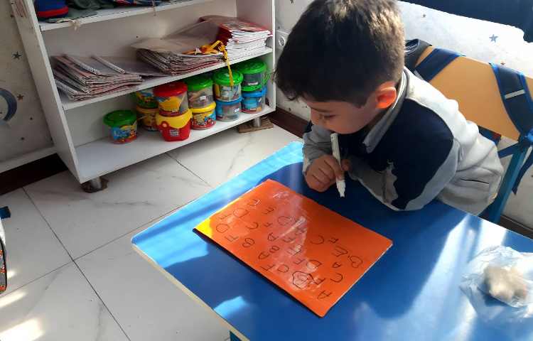 تشخیص حروف به همراه بازی 7