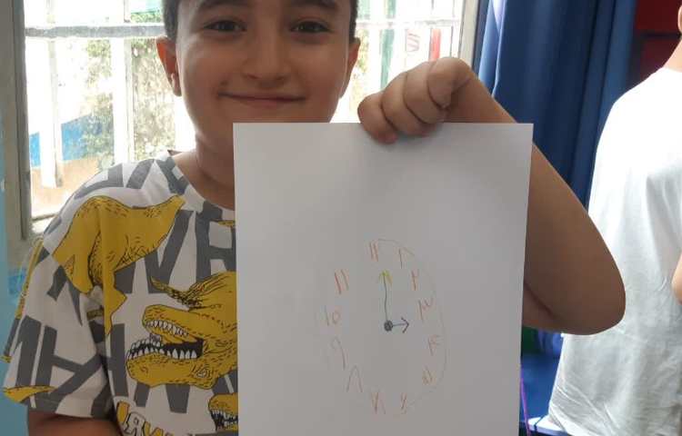 تشخیص ساعت و عقربه های ساعت و دقیقه 4