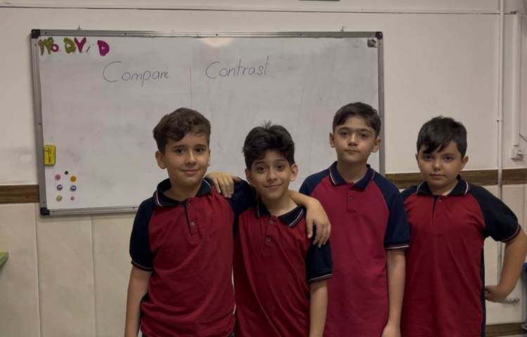 تشخیص مفاهیم compare and contrast