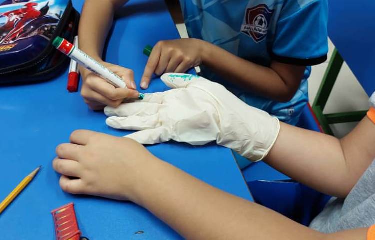 تشخیص کلمات هم خانواده و پیدا کردن کلمه پنجم و حروف مشترک 3