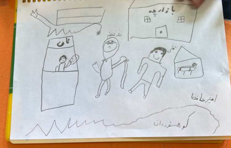 تصویرسازی کتاب داستان 9