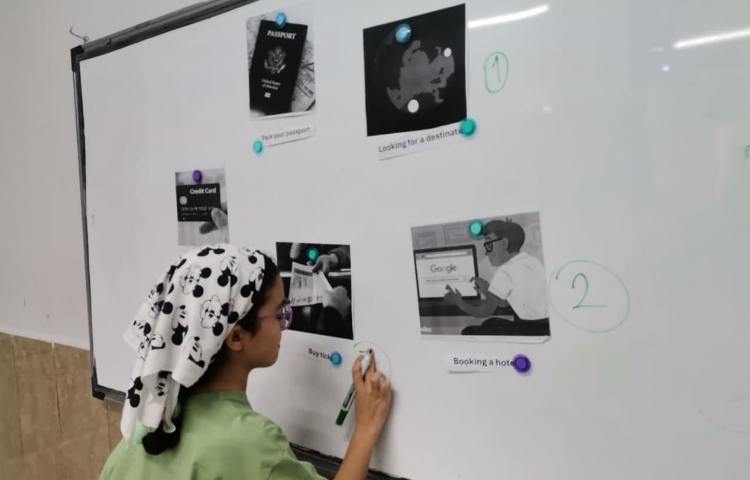 تطبیق فلش کارت ها و ترتیب مراحل سفر 2