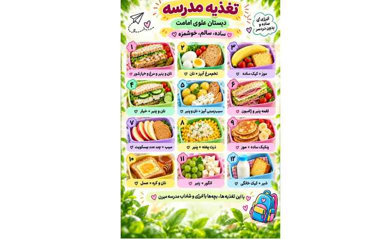 تغذیه مدرسه