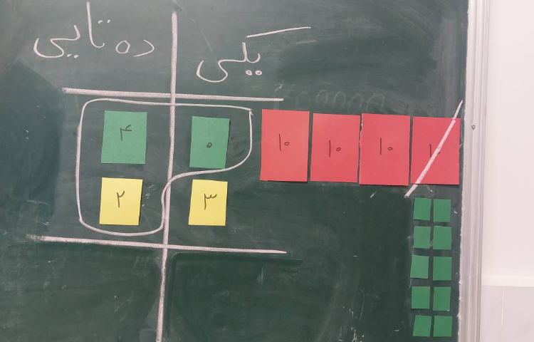 تفریق فرایندی و تبدیل ده تایی به یکی 2
