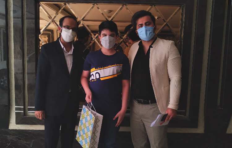 تقدیر از دانش آموزان برتر آزمون پایش 6