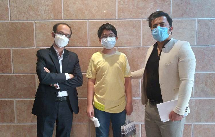 تقدیر از دانش آموزان برتر آزمون پایش 9