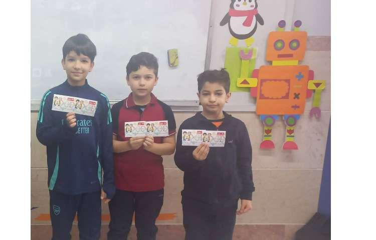تقدیر از دانش آموزان کوشا که به پیک نوروزی کامل ترین جواب ها را داده اند