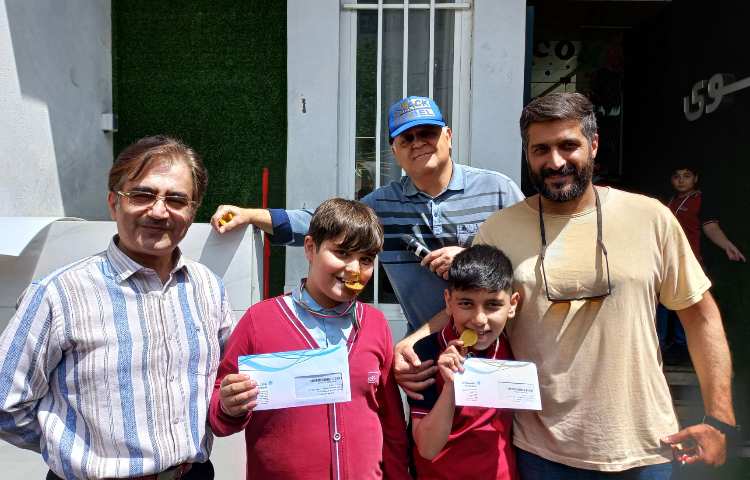 تقدیر از مدال آوران 3
