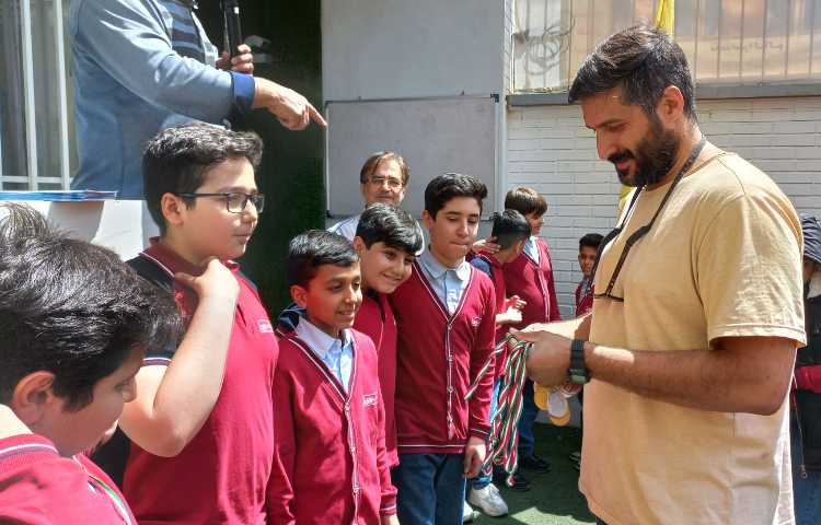 تقدیر از مدال آوران 6