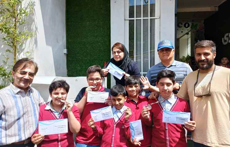 تقدیر از مدال آوران