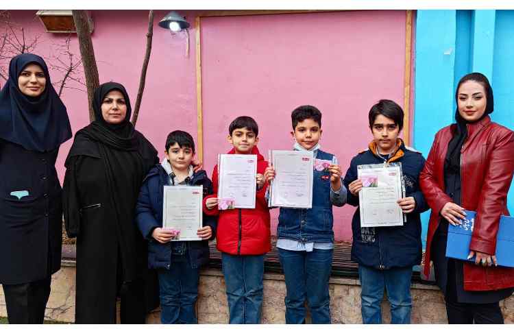 تقدیر از نفرات برتر مسابقه ی نقاشی ((جان من کجاست؟))