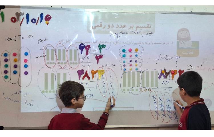 تقسیم بر عدد دو رقمی 6