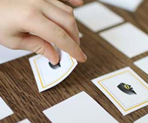 جور کردن جفت‌ها و جورچین کورکورانه