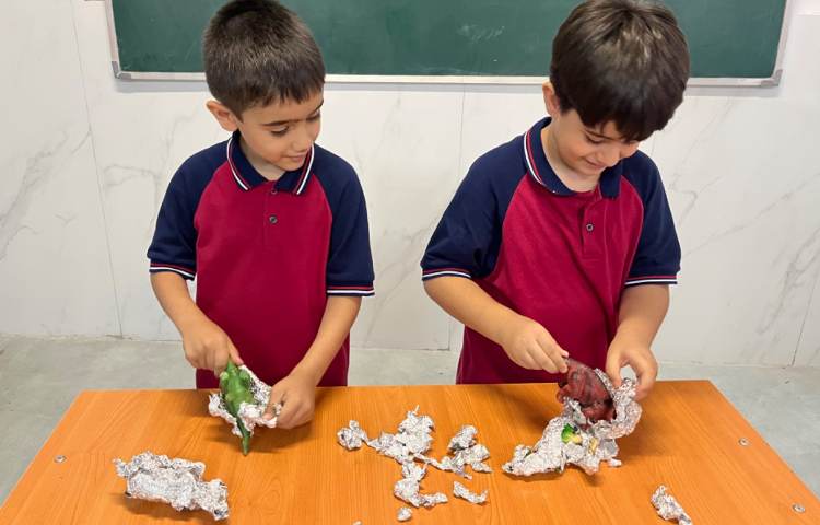 تقویت دست‌ورزی در کلاس زبان انگلیسی 3