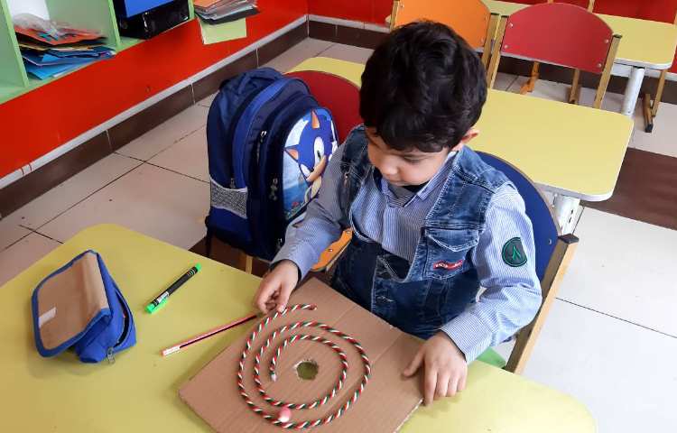 تقویت مهارت دست ورزی همراه با بازی 1