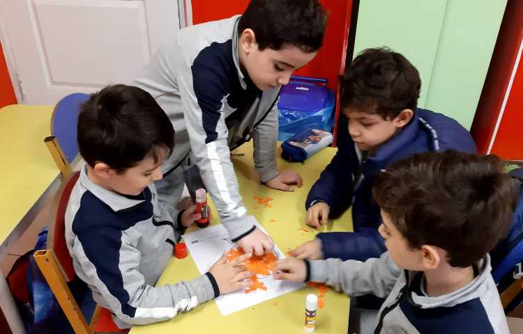 تقویت مهارت دست ورزی Designing orange 2