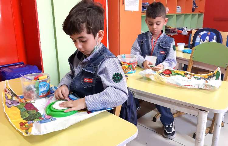 تقویت مهارت دست ورزی Making fruit 4