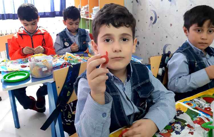 تقویت مهارت دست ورزی Making fruit