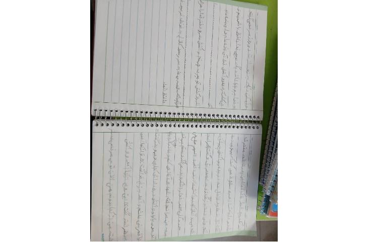 تلفیق انشا و هنر با خلاقیت بچه ها 1