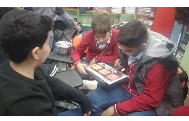 تلفیق بازی و ریاضی درعملیات جمع و تفریق کسر و عدد مخلوط 1