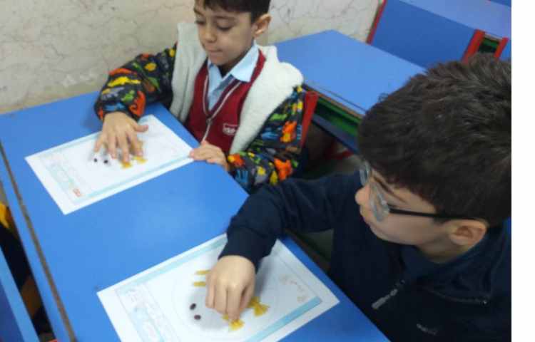 تلفیق درس علوم و ماهرشو ساخت کاردستی مراحل رشد پروانه با ماکارونی کلاس پیش 2 1