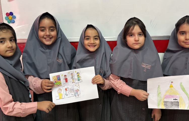 تلفیق درس فارسی و هدیه 5