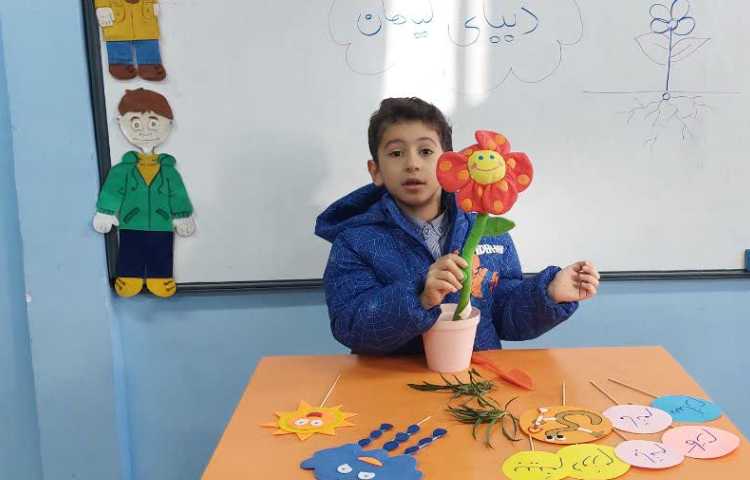 تلفیق دنیای گیاهان با درس فارسی( می) کاری همراه با شعر و قصه 10