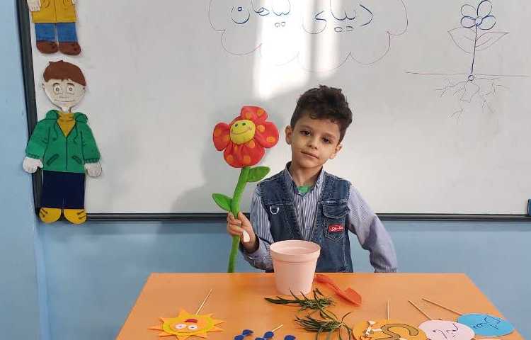 تلفیق دنیای گیاهان با درس فارسی( می) کاری همراه با شعر و قصه 8