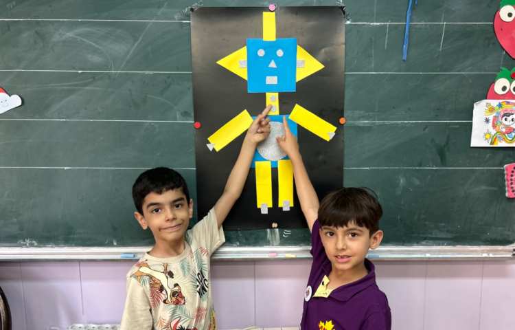 تلفیق ریاضی و دانشمند کوچک ( ربات و حواس پنج گانه ) 1