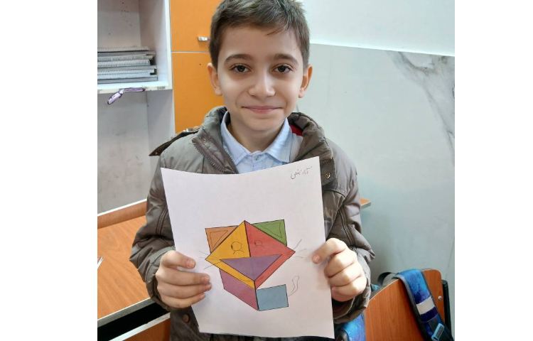 تلفیق ریاضی و هنر_ اشکال هندسی 4